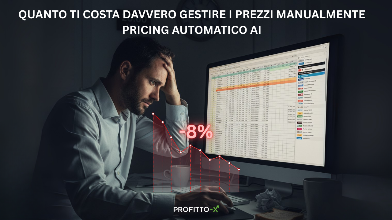 Quanto ti costa davvero gestire i prezzi manualmente - Pricing automatico AI