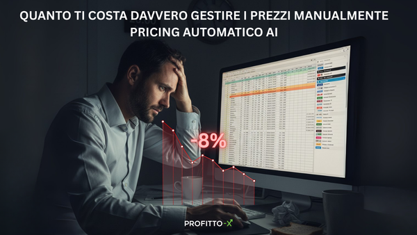 Quanto ti costa davvero gestire i prezzi manualmente - Pricing automatico AI